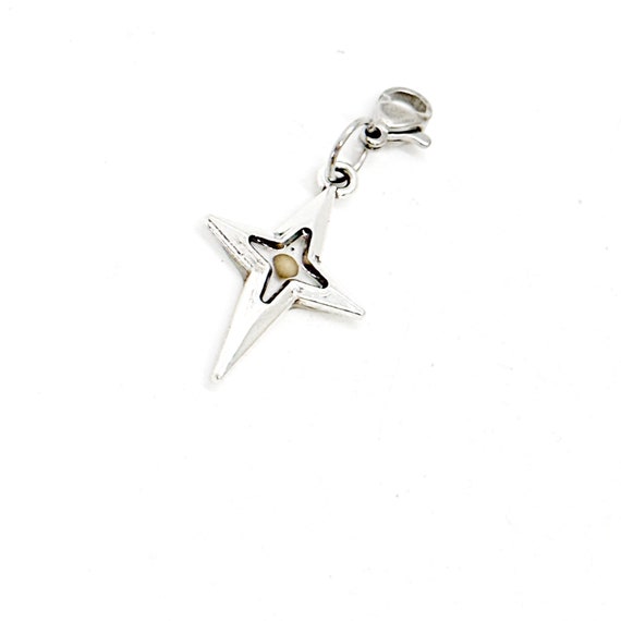 Star Mustard Seed Cross Clip On Charms, Matthew 17 20 Charm, Faith Charms, Mustard Seed Faith Gift, Christian Gift, Single Charm or Set