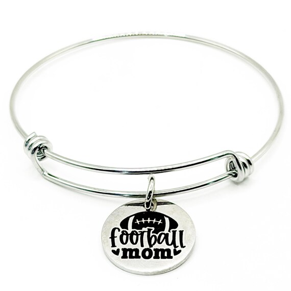 Football Mom Charm Bracelet