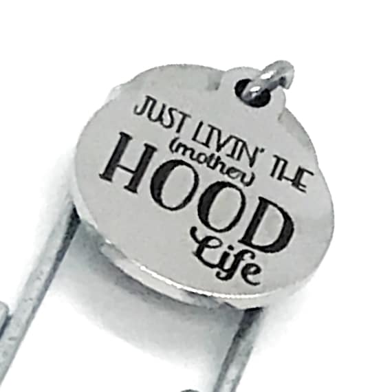 Bookmark Gift, Mom Bookmark, Just Livin The (Mother)Hood Life Bookmark, Planner Bookmark, Gift For Mom, Mothers Day Gift, New Mom Gift