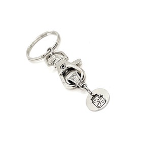 Canning Keychain, Canning Jar Full Of Love Keychain, Canner Gift, Love To Can, Food Preserver Gift, Preparedness Gift, Canning Love Gift