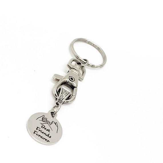 Friend Gift, Best Friends Forever Keychain, Gift For Best Friend, Best Friend Christmas, Best Friend Birthday, Gift For Her, C287