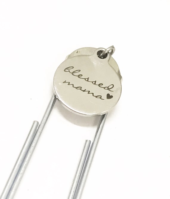 Mom Gift, New Mom Gift, Blessed Mama Bookmark, Mom Bookmark, Daughter Gift, Mother's Day Gift, Gift For Mom, Reader Gift, Gift For Her