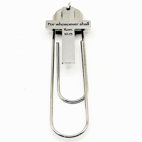 For Whosoever Shall Cross Bookmark Clip