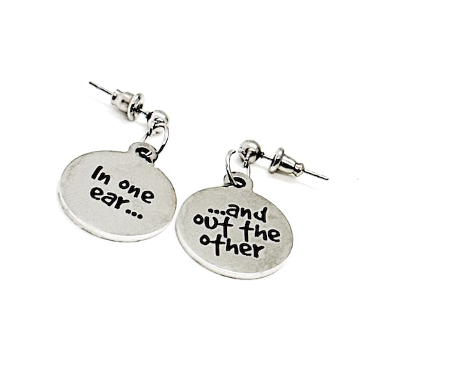 The Mismatched Charm Hoops (Copy) main image 1