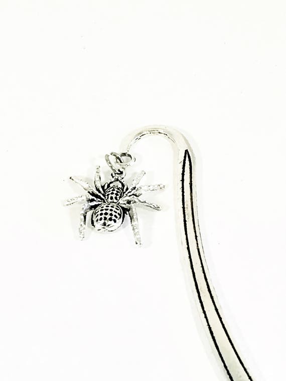 Spooky Spider Bookmark, Halloween Bookmark, Spider Planner Accessories, Spider Planner Marker, Spooky Reader Gifts, Horror Novel Bookmark