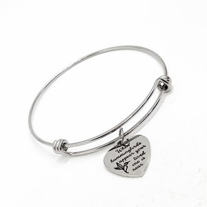 Memorial Gift, When Hummingbirds Appear Your Loved One Is Near Bracelet, Loss Of Loved One, Remembering Her, Remembering Him, Sympathy Gift