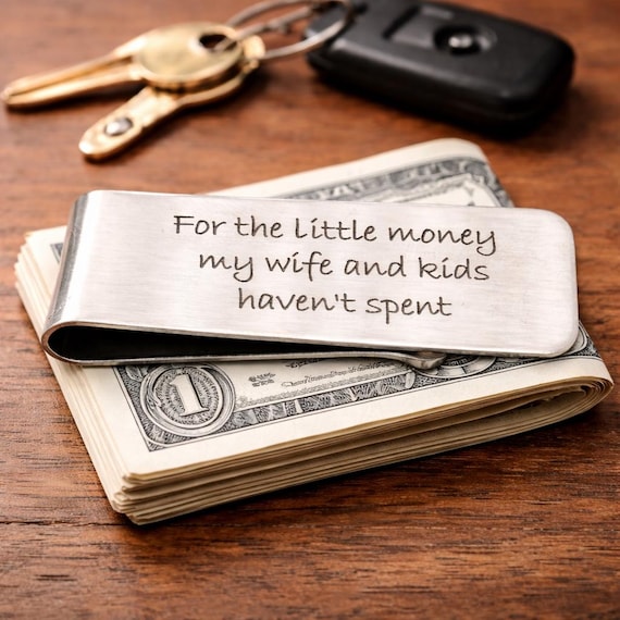 Funny Dad Money Clip Gift For Husband