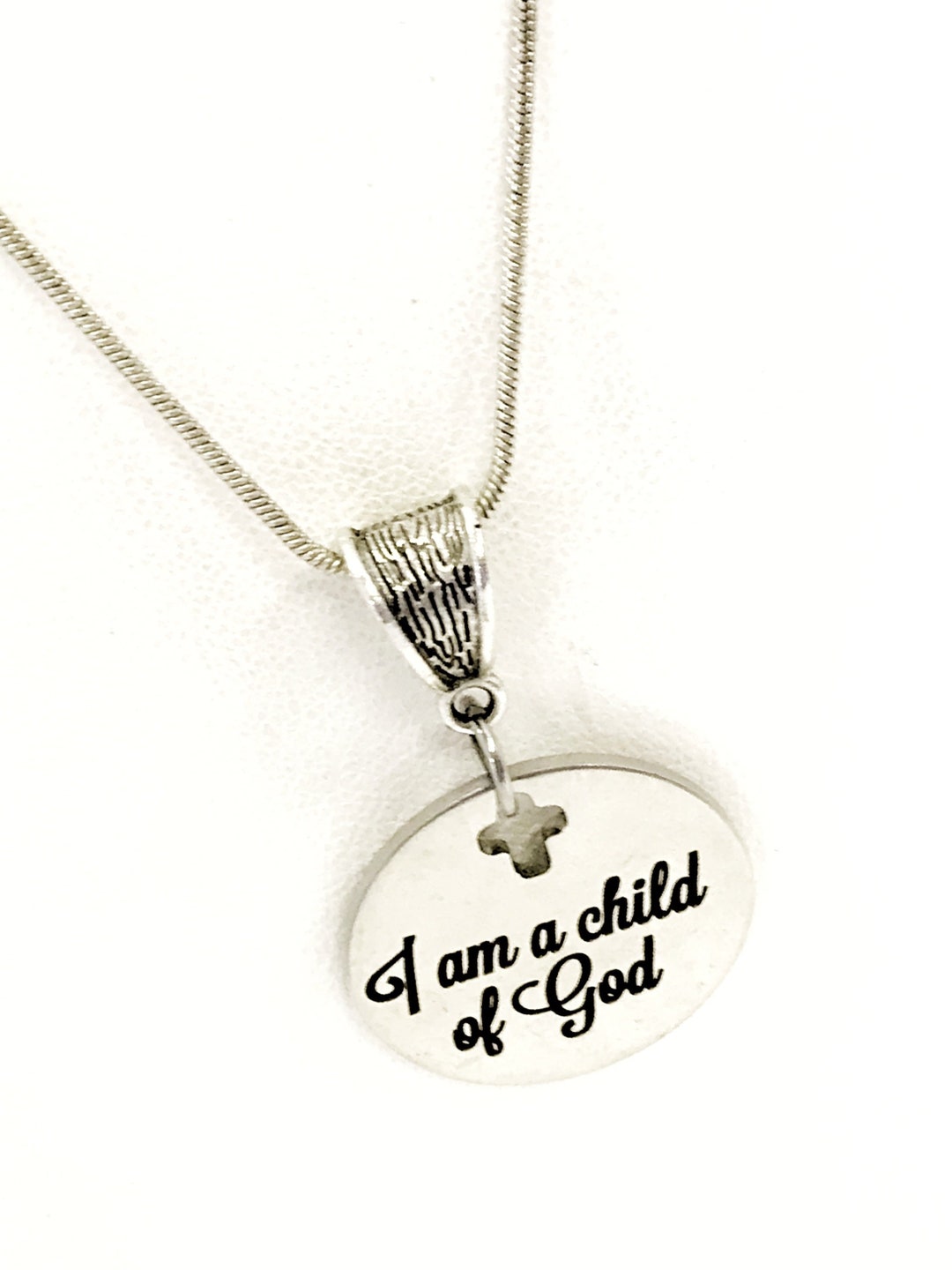 Christian Necklace, I Am A Child of God Necklace, Christian Gift, Christian Jewelry, Child of