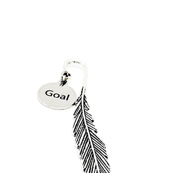 Goal Round Charm Bookmark, Goal Setting, Goal Setter, Weight Loss Goals, Entrepreneur Gift, Reader, Student Going To College, Graduation