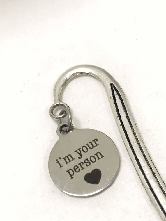 Reader Gift, I'm Your Person Bookmark, I'm Your Person Gift, Planner Bookmark, Planner Gift, Planner Accessory, Book Gifts, Book Lover Gift