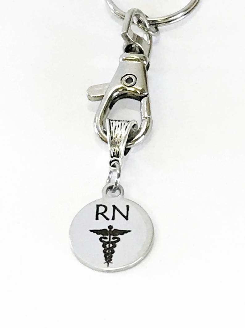 RN Keychain Gift Registered Nurse Gifts Nurse Graduation - Etsy