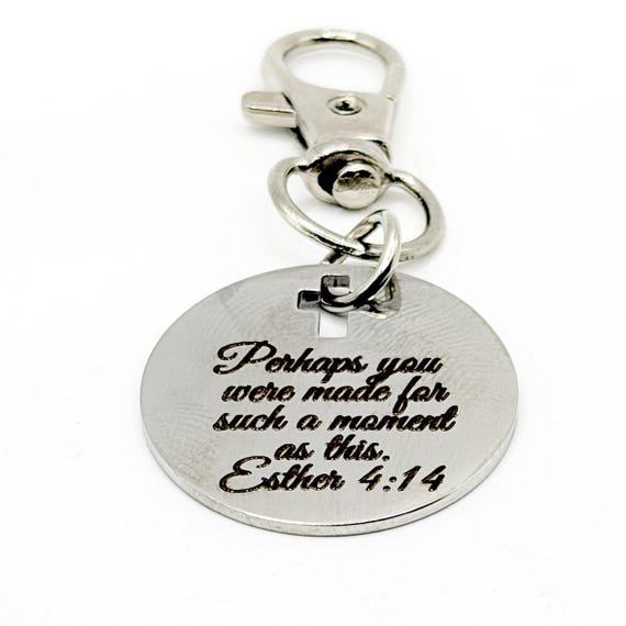 Made For This Moment Scripture Charm