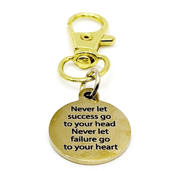 Success Not Failure Gold-Plated Clip On Charm