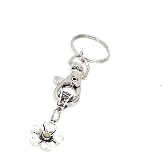 Mustard Seed Gifts, Mustard Seed Flower Keychain, Mustard Seed Charm, Mustard Seed Faith, Scripture Gifts, Christian Mustard Seed Gift