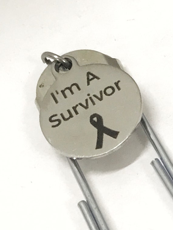 Survivor Gift, I Am A Survivor Bookmark, Cancer Survivor, Bible Bookmark Gift, Survivor Planner Gift, Reader Gift, Planner Accessories