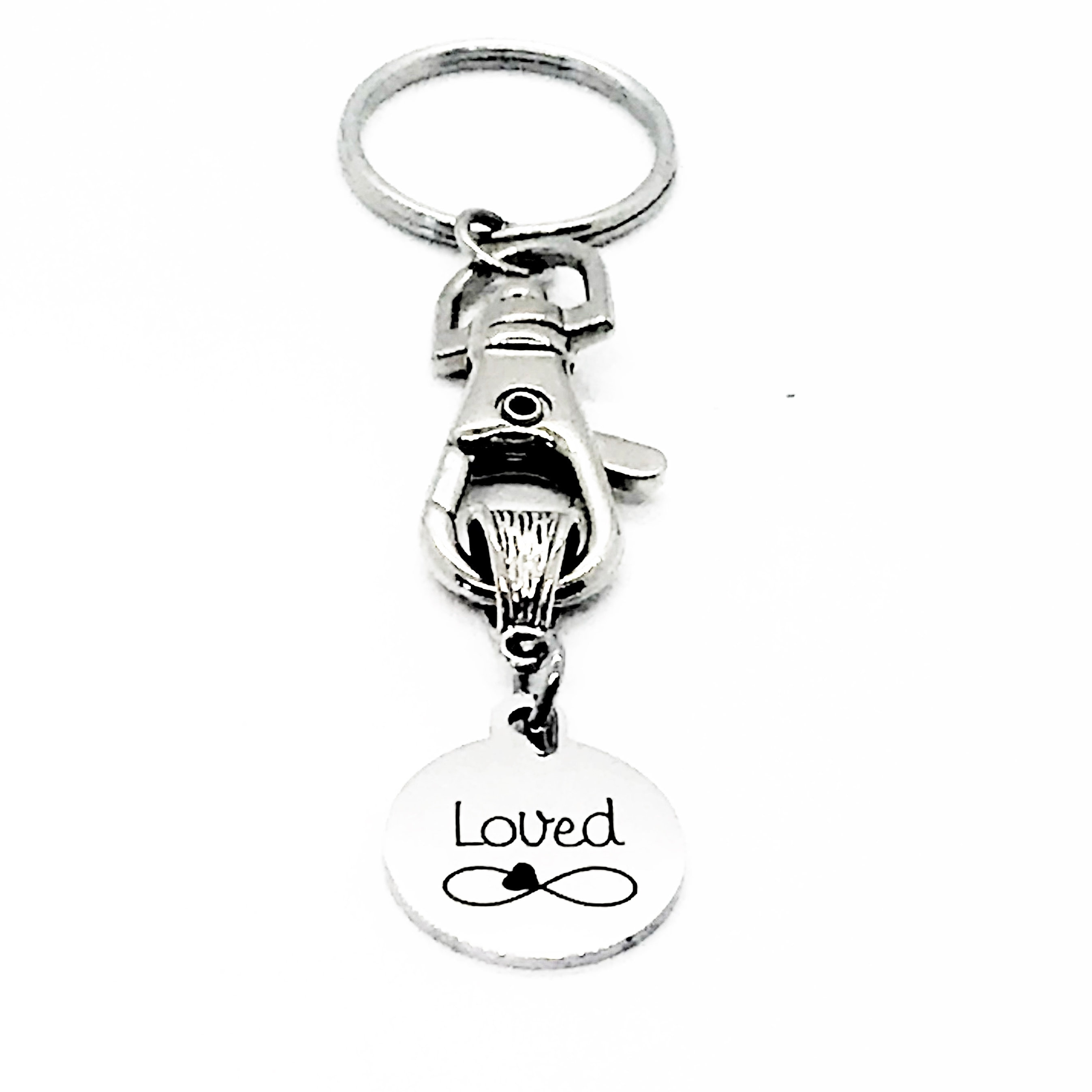 Keychain Gift Loved Keychain Wife Gift Girlfriend Gift Etsy