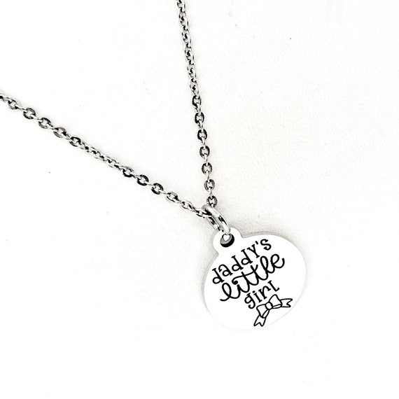 Daddy’s Little Girl Necklace, Gift for Daughter, Daughter Gift, Stainless Necklace, Gift For Her, Daughter Graduation, Daughter Birthday