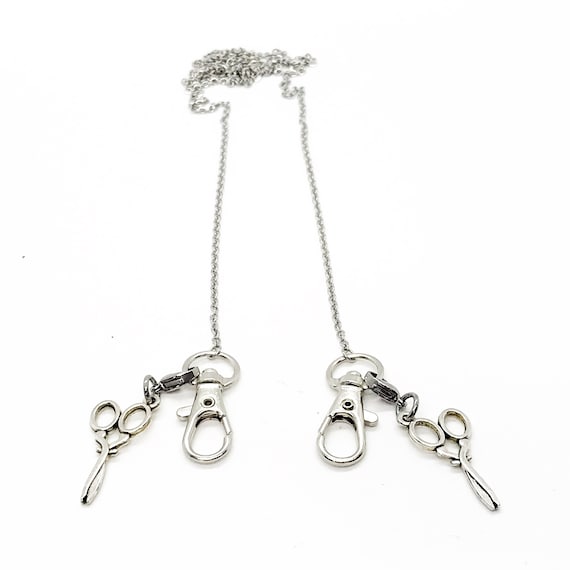 Mask Chain, Mask Lanyard, Mask Connector, Neck Chain For Mask, Hairdresser Neck Chain, Hair Stylist Gift, Seamstress Gift, Mask Holder Chain