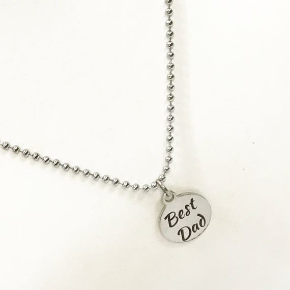 Dad Gift, Best Dad Necklace, Gift For Dad, Dad Jewelry, Dad Gift, Gift From Kids, Best Dad Gifts, Gift From Children
