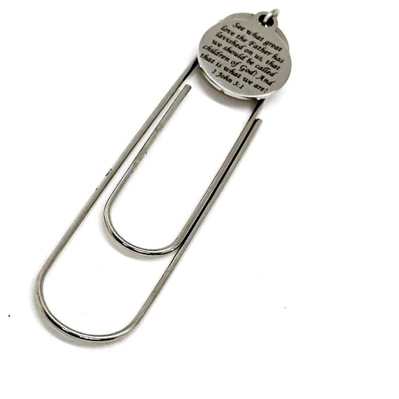 We Are Children Of God Charm Bookmark Gods Love Lavished On Us , 1 John 3 1, Baptism Gift, Christianity, Believer, Gift For Her, Daughter