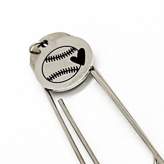Baseball Bookmark, Softball Bookmark, Player Gift, Player Mom, Athlete Gift, Scorekeeper Gift, Student Athlete, Making The Team, Reader Gift