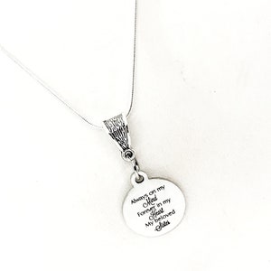 Sister Memorial, Always On My Mind, Forever In My Heart, My Beloved Sister, Sister Necklace, Loss Of Sister, Sister Gift, Memorial Gift