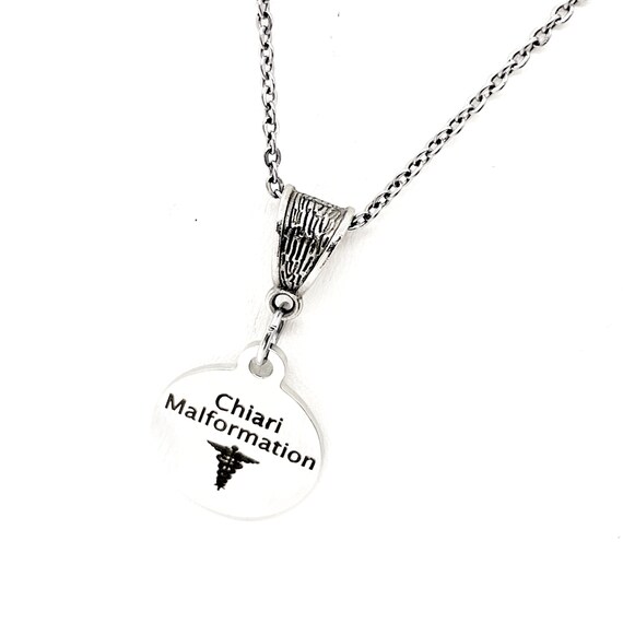 Medical Notice Necklace, Chiari Malformation Necklace, Chiari Malformation Jewelry, Medical Awareness Necklace, Gift For Her