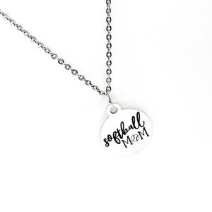 Softball Mom Gift, Softball Mom Necklace, Team Mom Gifts, Softball Mothers Day Gifts, Wife Gifts, Gifts For Her, Gift For Mom
