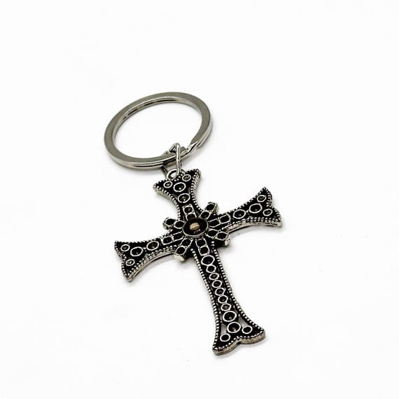 Large Mustard Seed 3in Cross Charm Keychain, Mustard Seed Faith, Matthew 17 20, Mustard Seed Gifts, Christian Gifts, Scripture, Religious