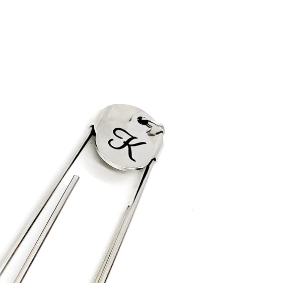 Initial Bookmark, Reader Gift, Charm Bookmark, Paperclip Bookmark, Planner Gifts, Daughter Gift, Wife Gift, Birthday Gift, Initial Charm