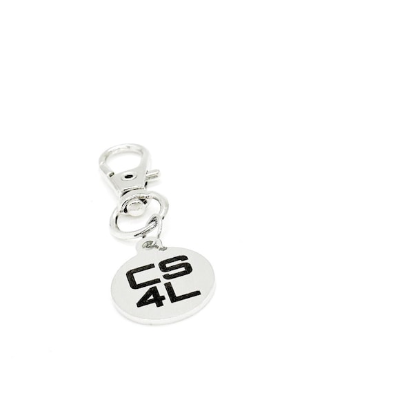 Computer Science For Life CS4L Clip On Charm, CS College Student, New Job, Programming, Developer, Bag Charm, Backpack Charm