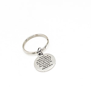 Go Make Disciples Charm Keychain, Matthew 28 19, Bible Quote, Pastor Gift, Baptism Gift, Christian Scripture, Missionary Gift, Faith Gift