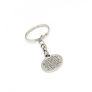 I Am The Vine You Are The Branches Charm Keychain, John 15 5, Abide In Him, Without God I Can Do Nothing, Scripture Quote, Bible Verse Gift