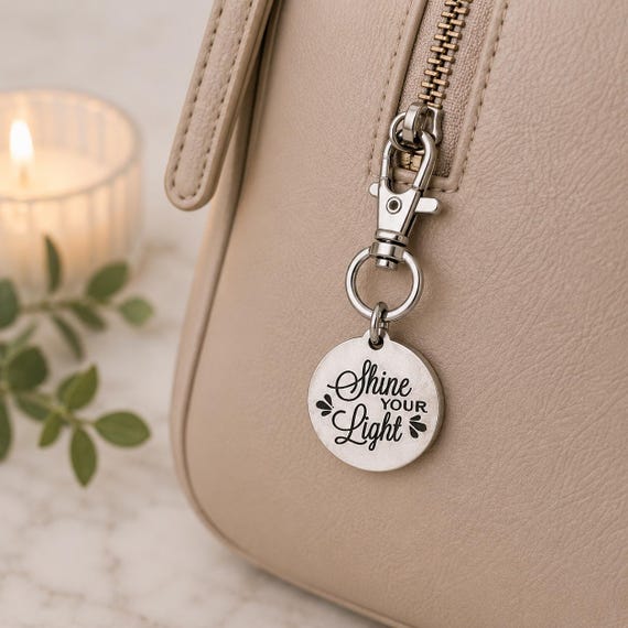 Shine Your Light Clip On Charm