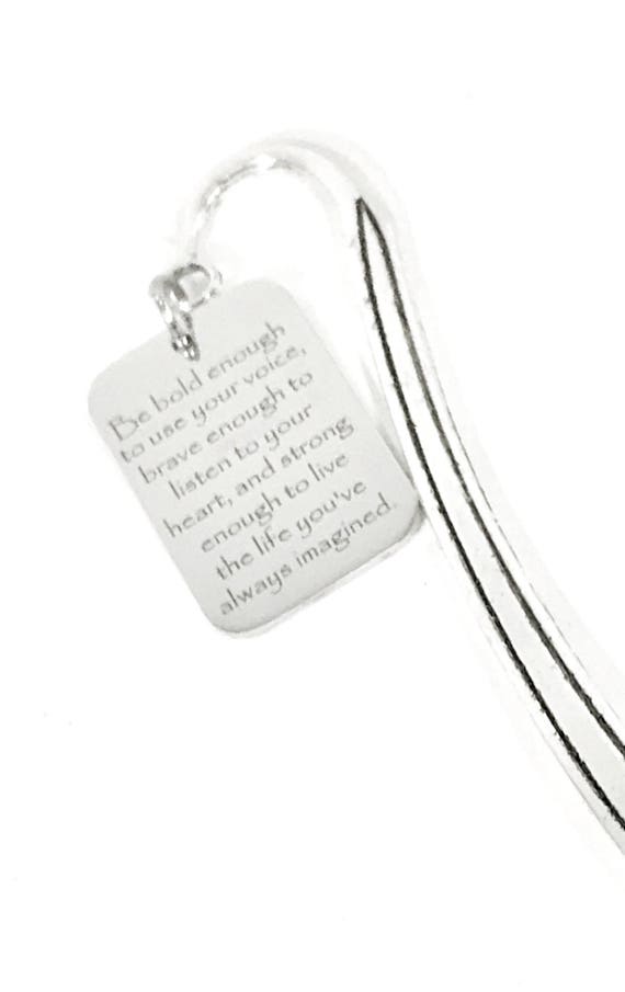 Encouraging Planner Gifts, Be Bold Bookmark, Encouraging Reader Gifts, Motivating Planner Bookmark, Bookmark Gift, Use Your Voice Bookmark