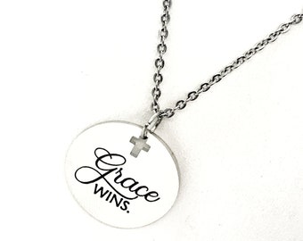 Dono della fede, collana Grace Wins, collana della fede, dono delle Scritture, dono cristiano, grazia cristiana, grazia di Dio