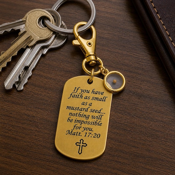 Mustard Seed Faith Gold-Plated Clip On Charm