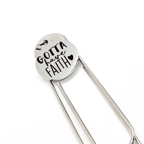 Faith Gift, Gotta Have Faith Bookmark, Bible Bookmark, Reader Gift, Christian Gifts, Faith Bookmark, Faith Quotes, Charm Bookmark