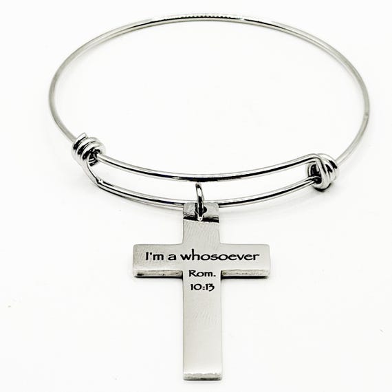 I'm A Whosoever Rom 1013 Cross Bracelet