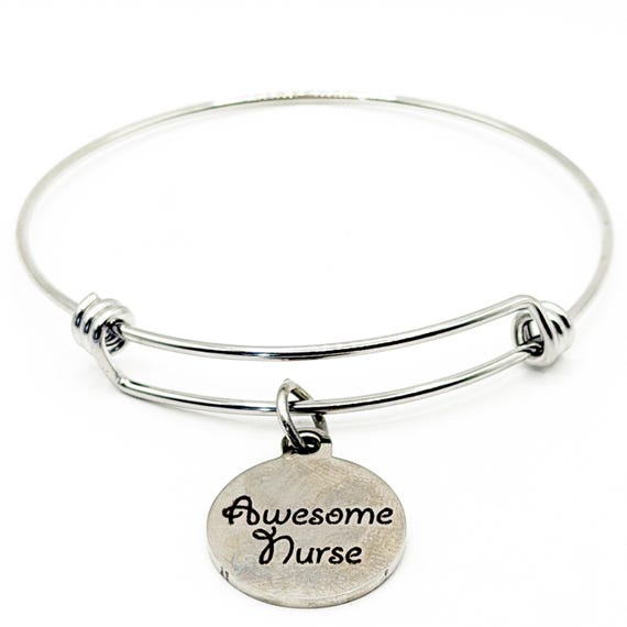 Awesome Nurse Charm Bracelet