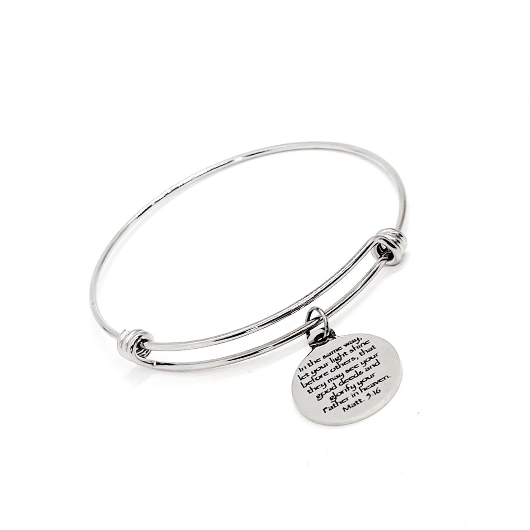 Let your shop light shine bracelet