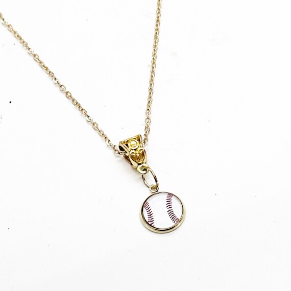 Baseball Pendant Necklace, Baseball Mom, Baseball Player, Baseball Son, Mom Gift, Wife Gift Her, Sports Mom, Team Mom Gifts, Senior Night