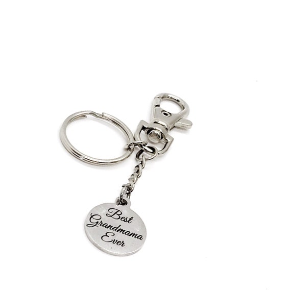 Grandmother Gift, Best Grandmama Ever Keychain, Grandmother Names, Grandmama Gift, Grandmama Keychain, Pregnancy Announce