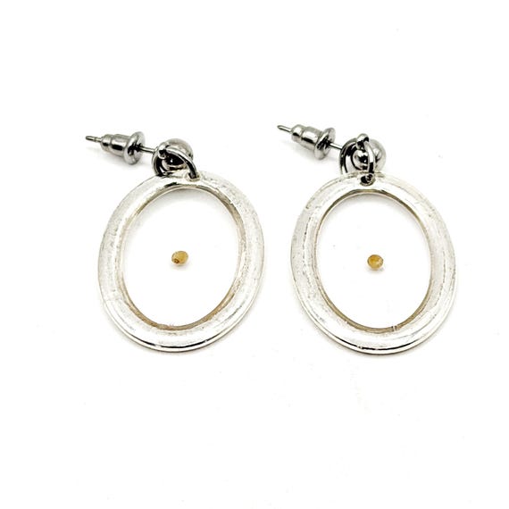 Mustard Seed Open Oval Faith Earrings