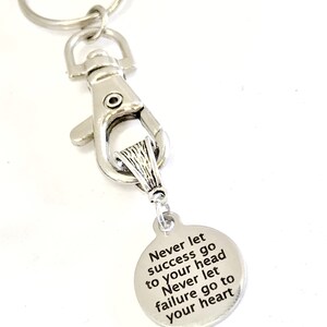 Porte-clés Cadeau Motivationnel - "Believe You Can And You Will" - Idée Petit Cadeau Inspirant