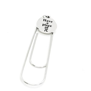 Have A Piece of Pi Charm Lesezeichen, Mathematiker, Mathe Schüler, Mathelehrer, College-Student, Physik-Student, aufs College gehen, Math-Liebhaber