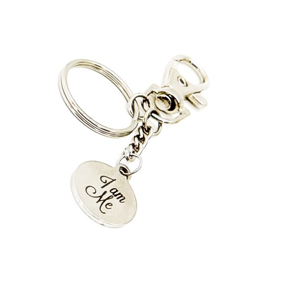 I Am Me Charm Keychain, Motivating Her, Affirmation Gifts, Encouraging Her, Gift For Me, Daughter Gift, Who I Am, Friend Gift, Individuality