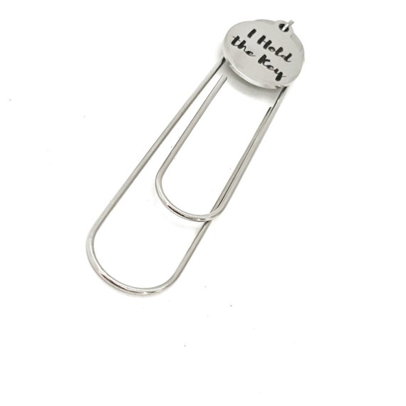 Motivating Gift, I Hold The Key Charm Bookmark, Realtor Gift, Empowerment Gift, Gift For Her, Gift For Him, Key to Success, Reader Gift