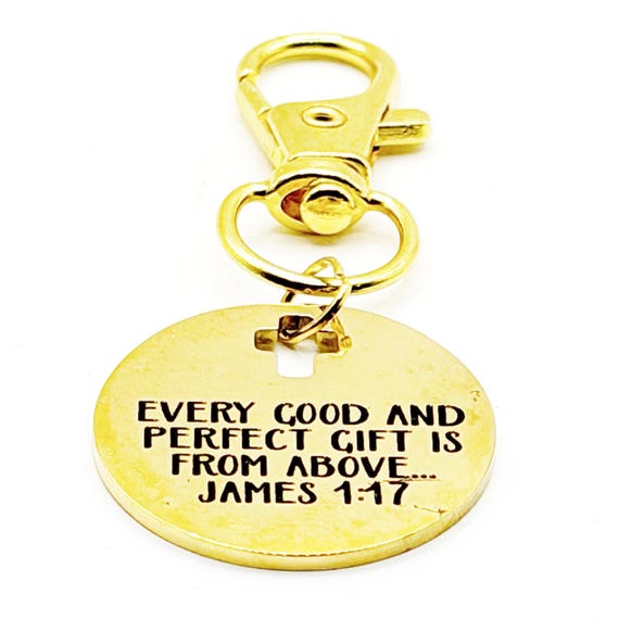 James 1 17 Gold-Plated Clip On Charm