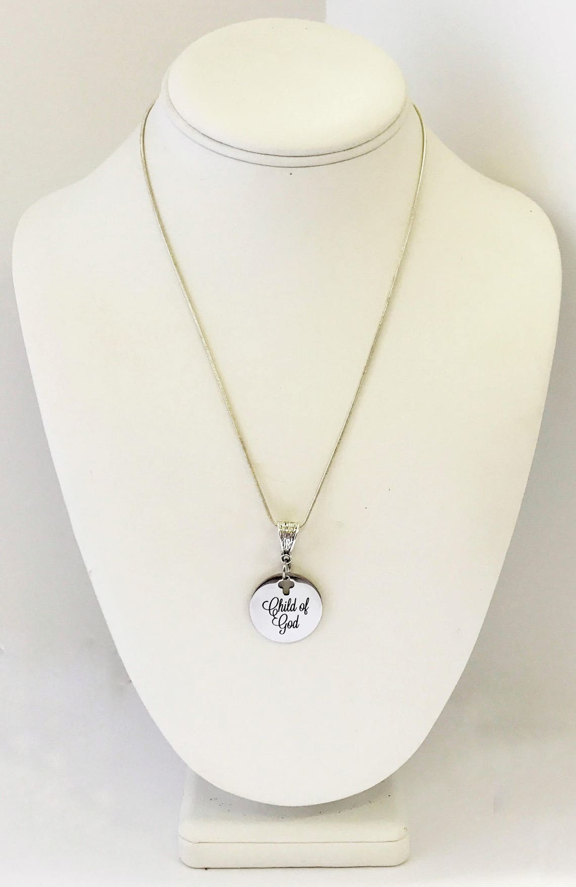 Christian Jewelry Gift Child of God Necklace Religious Etsy